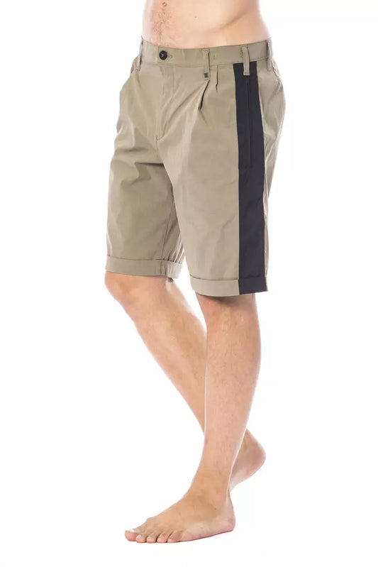 Man wearing cargo shorts