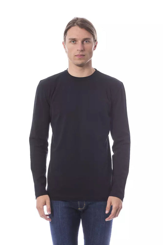 Long sleeve black shirt on a mannequin