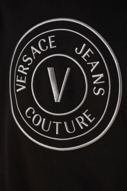 Logo on a black background