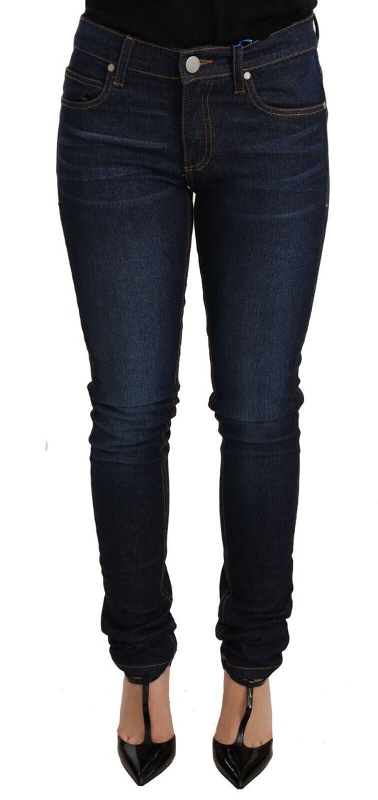 Pair of blue jeans on a mannequin