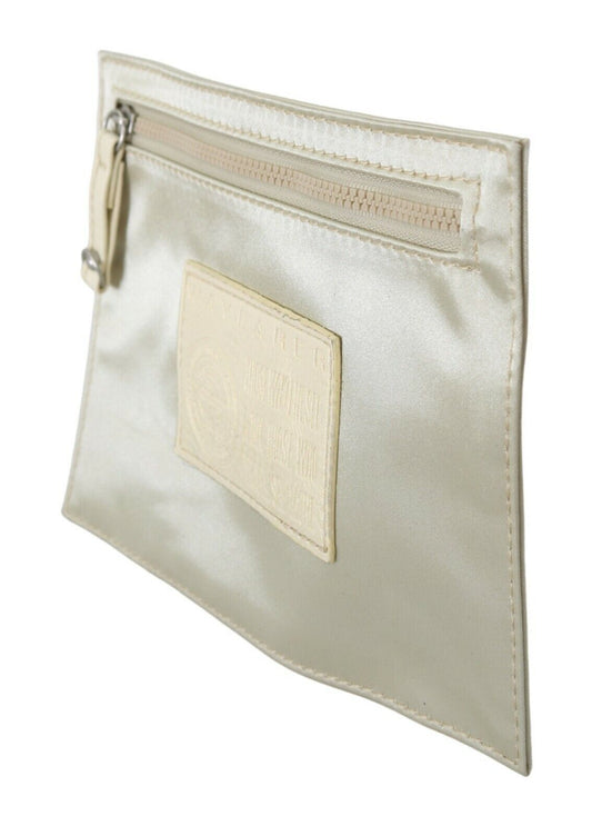 Small gold wallet with card slots and a coin pocket
