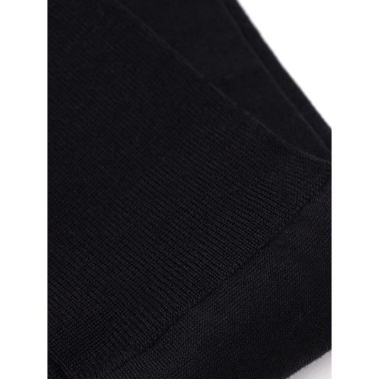 Black fabric material