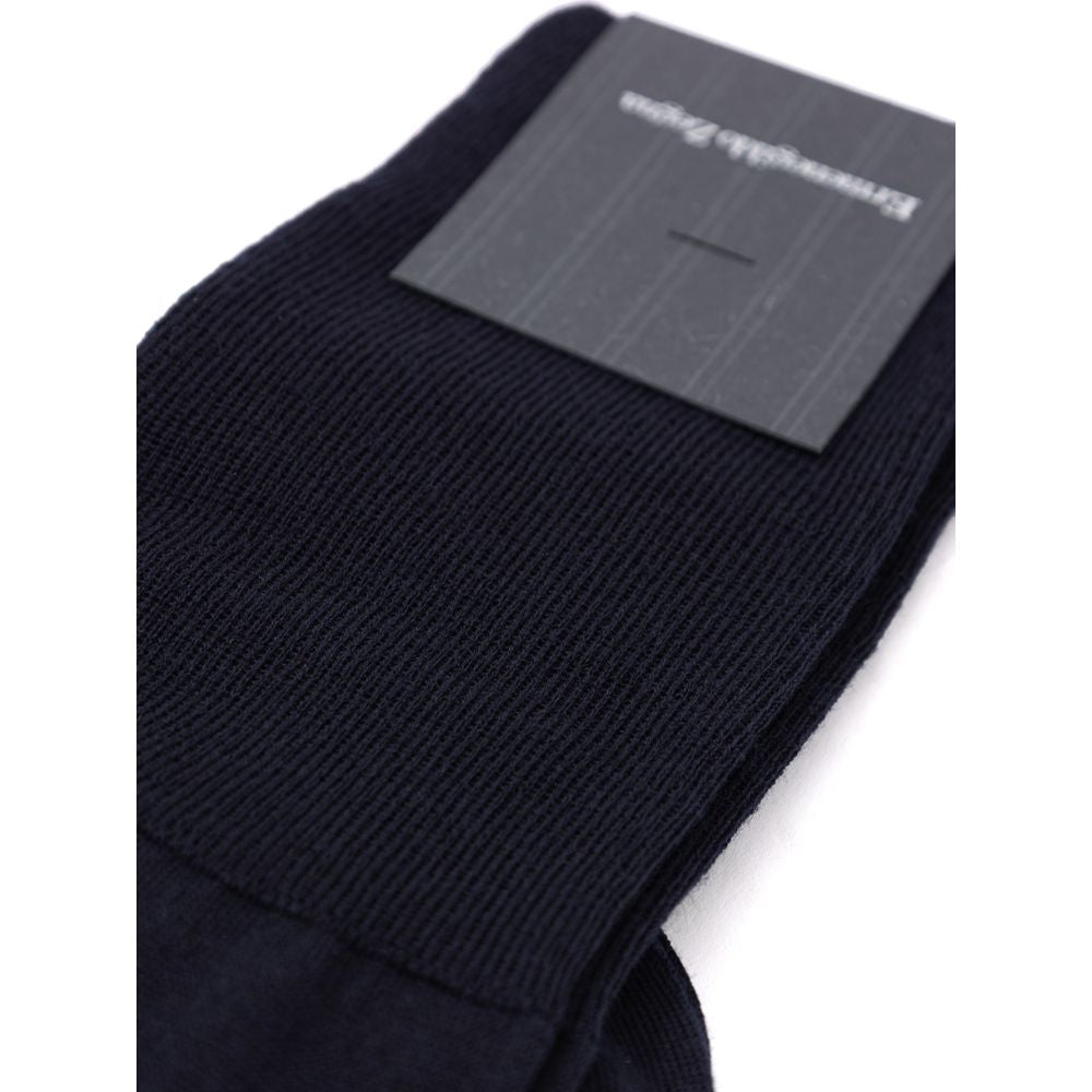 Black socks in a pair