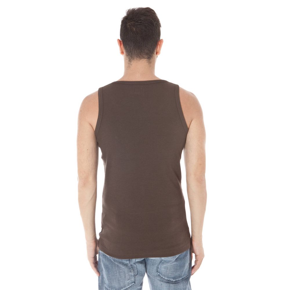 Man wearing tank top